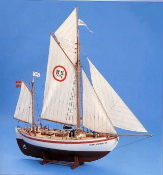 デンマーク・ビリングボート社(414)コリンアーチャー号/(株)帆船模型スタジオＭ